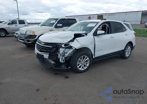 2021 Chevrolet Equinox Lt из США, поврежденный, VIN 3GNAXUEV0MS150031